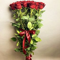 Букет из 15 роз, 130 см
