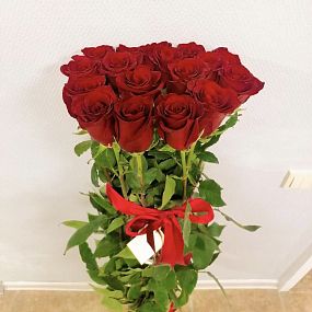 Букет из 17 роз, 120 см