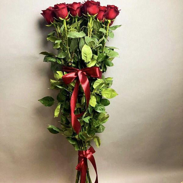 Букет из 15 роз, 130 см